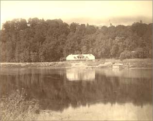 Pub near the Verkiai manor-house