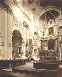 Interior of the Church of St. Theresa