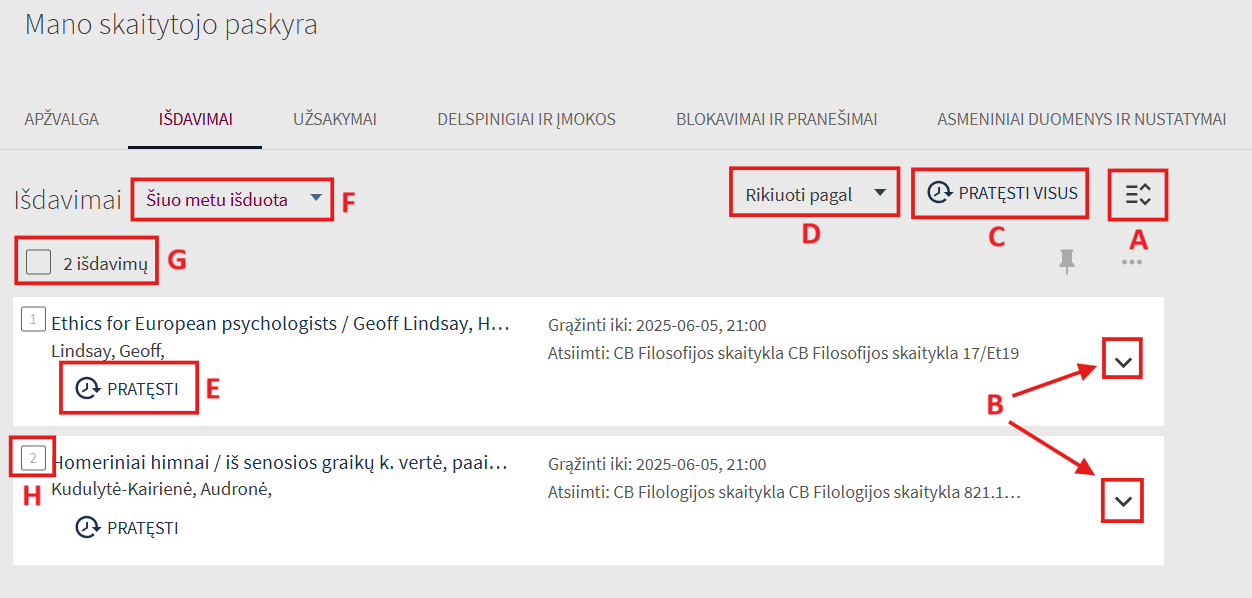 31 mano skaitytojo paskyra